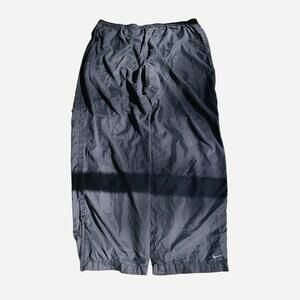 Nike black & gray baggy track pants